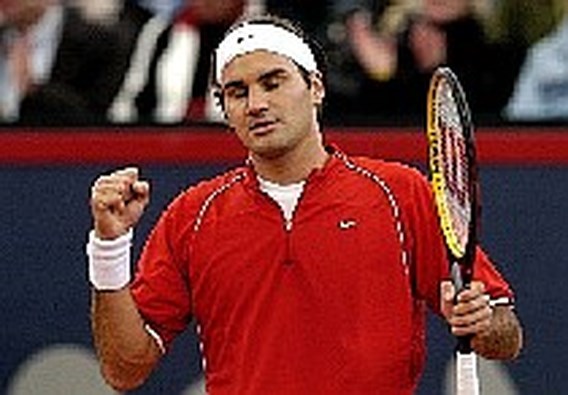 Federer vernedert Hewitt in Hamburg Masters