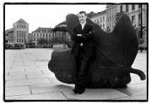 Christoph Ruys op de Kouter in Gent: ,,Gent ligt vol pleintjes die een lust voor het oog zijn.''