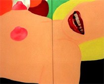 ,,Great American nude'' van Tom Wesselmann.