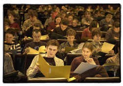 De studentenrechtbank behandelt vooral zaken van studenten die vinden dat ze onterecht gebuisd werden.