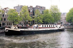 Van Amsterdam naar het IJsselmeer.