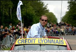 ,,Ik ben altijd gek geweest van de wielersport in het algemeen en van de Tour in het bijzonder'', zegt Christian Prudhomme. ,,De meest triestige dag van de vakantie was de dag na de Tour. Dan was er niks meer en viel ik altijd in een gat.''