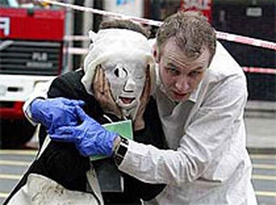 Het masker krijgt een gezicht