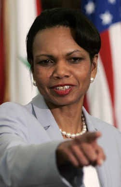 Condoleezza Rice.