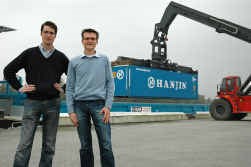 Steven Verhelst (l.) en Davy Demuynck.