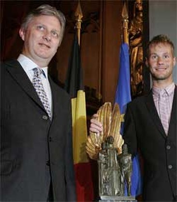 Tom Boonen ontvangt Trofee voor Sportverdienste