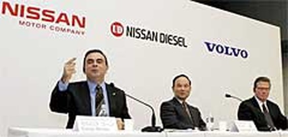 Volvo verwerft 13 procent van Nissan Diesel