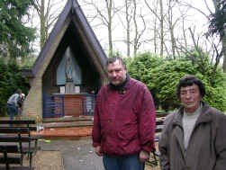 Eddy Bruyninckx en Maria Nysten stelden de vernielingen in de kapel vast.