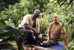Adewale Akinnuoye-Agbaje (links): ,,Ik begrijp zelf ook niet alles.''