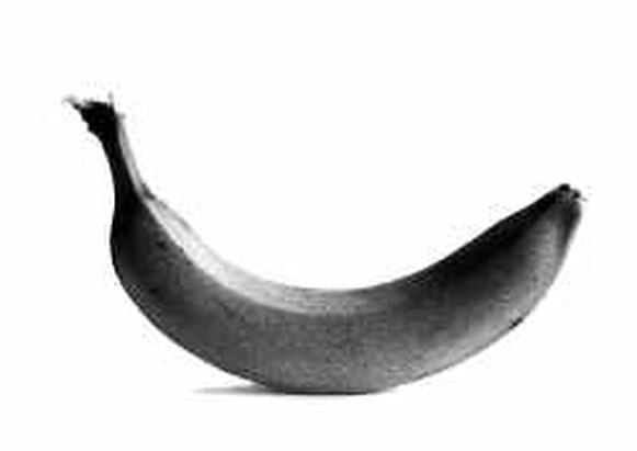 Bedachtzaam schommel Met andere woorden Zelfs in zwart-wit is banaan beetje geel | De Standaard Mobile