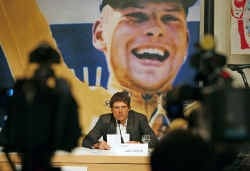 Jan Ullrich: ,,Ik ben een jonge, ambitieuze en gelukkige man, die een mooie toekomst tegemoet gaat.''