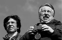 Zelfs Elio Di Rupo (l.) beseft dat er grenzen zijn aan het Vlaamse incasseringsvermogen voor <i>fléau</i> Flahaut. photo news<br>