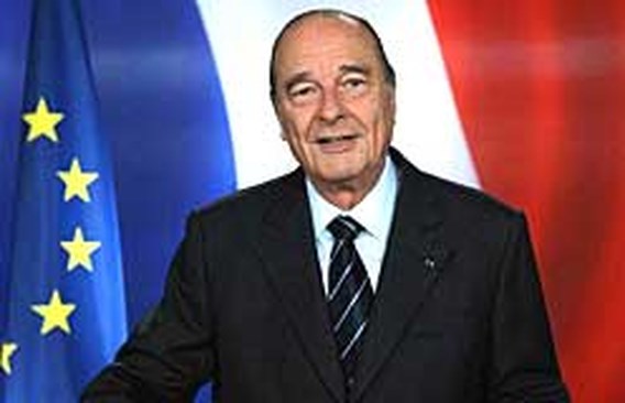 Chirac stelt zich niet herkiesbaar