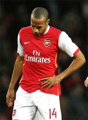 Thierry Henry (Arsenal) sluit vertrek niet uit