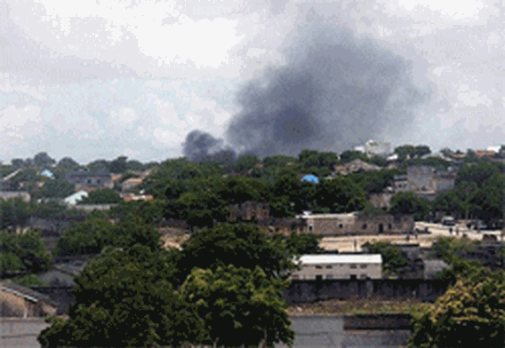 Mogadishu loopt leeg