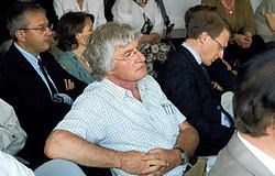Paul Goossens, journalist bij Belga.<br>