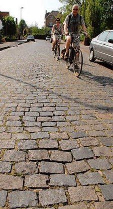 De bewoners van onder meer de Joe Englishstraat zijn niet opgezet met de plannen van het stadsbestuur om de kasseien te vervangen door asfalt en bomen aan te planten. Michel Vanneuville