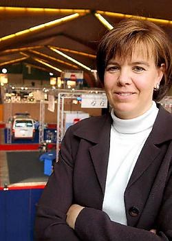 'Ik wil Kortijk Xpo blijvend op de kaart zetten. Straffe madam zijn kan daar misschien bij helpen', zegt algemeen directeur Saskia Soete Deboosere. Patrick Holderbeke<br>