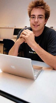 Dries Buytaert: 'Ik gebruik de software van Microsoft niet, maar Bill Gates moet voor mij zijn slaap niet laten.' Gianni Barbieux<br>
