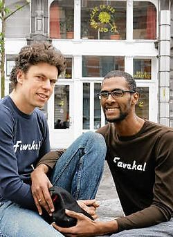 Jurgen Heytens en Gene Hewitt: 'We wilden een eigen pand op een goede plek.' Frederiek Vande Velde