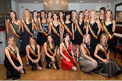 Twintig West-Vlaamse schonen dingen naar een finaleplaats voor Miss België. Michel Vanneuville<br>