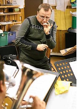 Frans Violet: 'Dankzij het succes van onze muzikanten kunnen we altijd rekenen op veel geïnteresseerden. Aan de academie zitten momenteel zeventig tot tachtig leerlingen die voor een koperinstrument kiezen.'