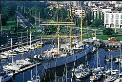 De Mercator in betere tijden. Nu komt de toekomst van de trotse Antwerpse driemaster in het gedrang.Els Verhaeghe<br>
