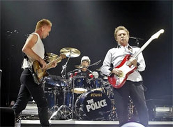Tweede optreden The Police uitgesteld