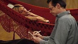 Sienna Miller en Steve Buscemi: aantrekken en afstoten. rr<br>