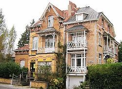 De villa is gebouwd in 'cottage'-stijl.Koen Merens<br>