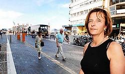 Dorine Geersens vindt de nieuwe inrichting van het Astridplein verwarrend. Isabelle Vanhassel<br>