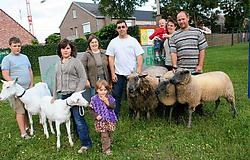 De organisatoren van de schapen- en geitenhappening verwachten ook heel wat niet-kwekers. Emiel Vermeir<br>