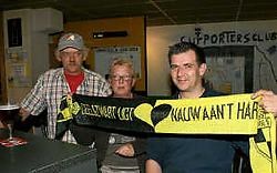 De uitspraak van de controlecommissie is een bittere pil voor de supporters van Lierse. Eddy Van Ranst<br>