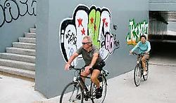 Graffitispuiten wordt een echte plaag.<br>Koen Merens
