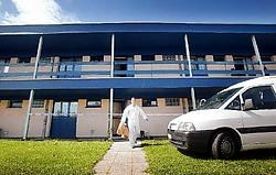 De speurders vonden in de flat van de 91-jarige dame sporen van de overvaller. Inge Van den Heuvel<br>