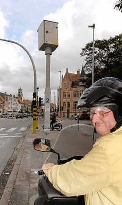 Yves Muylle pleit voor een langere oranjefase aan de verkeerslichten.Michel Vanneuville<br>