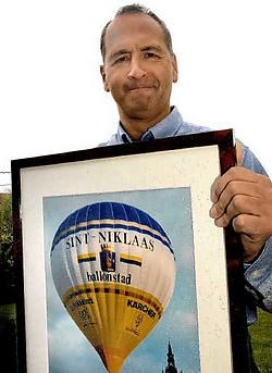 Ballonvaarder Wim Verstraeten heeft zijn zin voor avontuur niet verloren.