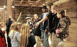 De deelnemers aan 'Kid Nation' zijn tussen de 8 en 15 jaar oud. cbs<br>