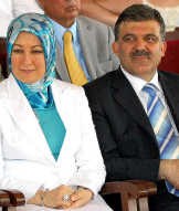 Hayrünnisa en Abdullah Gül.epa<br>