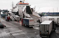 Volgens 'The Daily Express' voldoen de controles op illegalen niet in de haven van Oostende.Peter Maenhoudt<br>