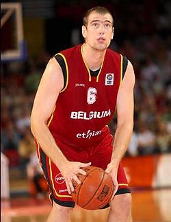 Christophe Beghin presteerde sterk tegen Denemarken.Photo News<br>