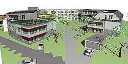 Het OCMW-rusthuis Parel der Kempen verdwijnt en maakt plaats voor dit rust- en verzorgings-<br>tehuis. rr<br>