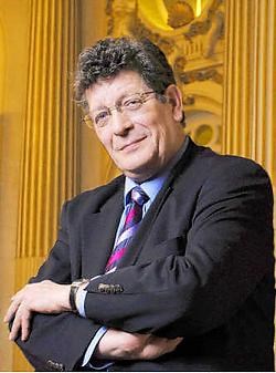 Gérard Deprez (MCC-beweging van de MR) trotseert Olivier Maingain.<br>belga<br>