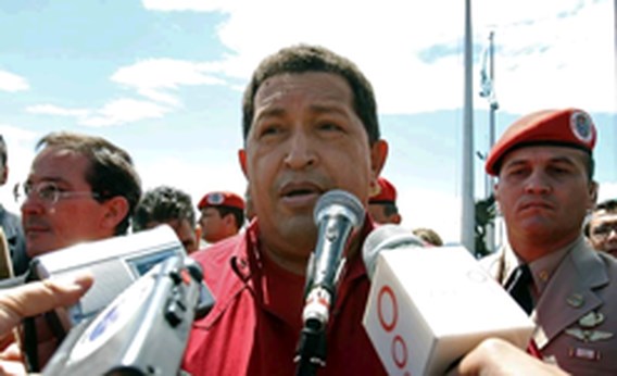 Populariteit van Chavez tanende