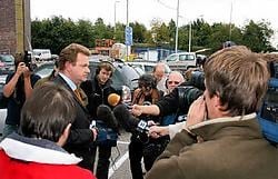 Filip Rommelaere, de woordvoerder van Nokia Siemens Networks, sprak gisteren van 'een elegante oplossing'. Louis Verbraeken<br>