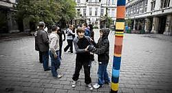 Het 'School aan de beurt'-project werkt rond veiligheid in de breedste zin. Dus ook voor nette speelplaatsen. Wim Kempenaers<br>