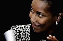 Ayaan Hirsi Ali is naar Nederland teruggekeerd omdat haar land niet langer wilde instaan voor haar beveiliging in de Verenigde Staten.epa<br>