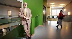 Burgemeester Dirk De Vis in het nieuwe gemeentehuis van Ham. Yorick Jansens<br>