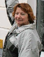 Buurvrouw Diana Aerents ontdekte de diefstal. hdw