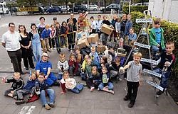 Basisschool Wildenburg wil met het afvalproject niet alleen de kinderen iets bijleren, maar hoopt ook de ouders te bereiken. Frank Meurisse